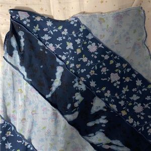 URBAN OUTFITTERS patchwork midi skirt